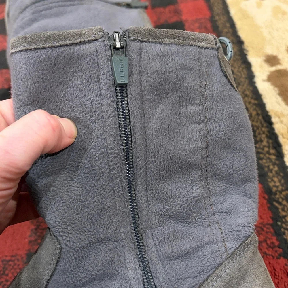 Women’s LL Bean fleece winter boot
